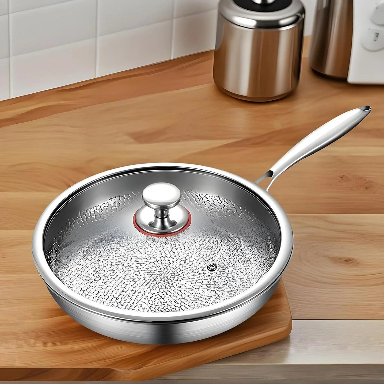 Titanium Hammered Pan,Outdoor Camping Skillet | Nonstick Skillet Griddle Tableware for Daily Use Dorm Apartment Kitchen Restaurant Hotel Camping Titanium Hammered Pan,Outdoor Camping Skillet | Nonstick Skillet Griddle Tableware for Daily Use Dorm Apartment Kitchen Restaurant Hotel Camping