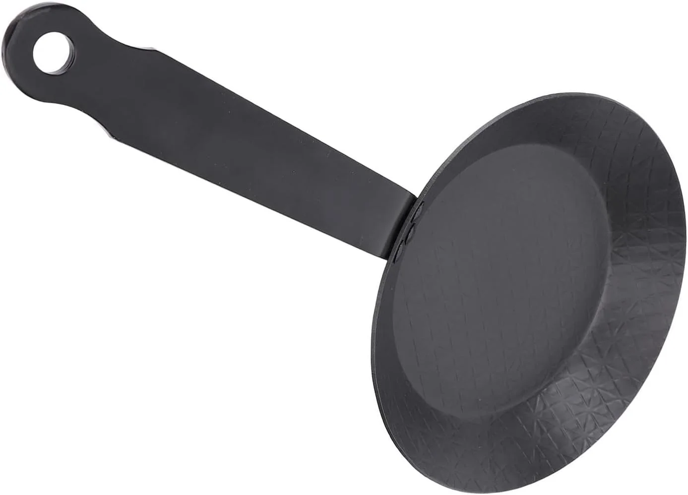 تابه استیک GLOGLOW، تابه چند منظوره قابل حمل و سبک وزن از جنس فولاد کربنی با حرارت یکنواخت، تابه املت نچسب آسان، تابه استیک مناسب برای اجاق گاز و اجاق القایی (S 10x7x4cm)