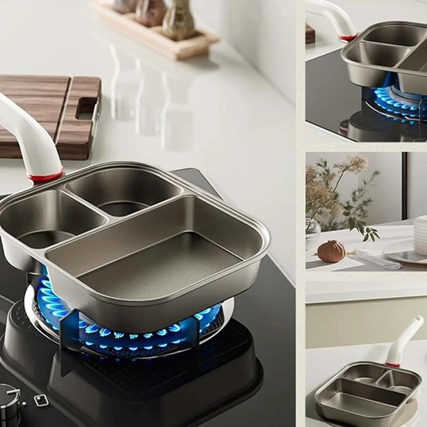 تابه نچسب تخم مرغ، تابه پنکیک صبحانه 3 فنجانی با کاردک و برس روغن | تابه تخم مرغ با دسته ارگونومیک برای پخت پنکیک، تهیه ساندویچ و آماده سازی وعده صبحگاهی مناسب برای سرآشپز و خانه تابه نچسب تخم مرغ، تابه پنکیک صبحانه 3 فنجانی با کاردک و برس روغن | تابه تخم مرغ با دسته ارگونومیک برای پخت پنکیک، تهیه ساندویچ و آماده سازی وعده صبحگاهی مناسب برای سرآشپز و خانه