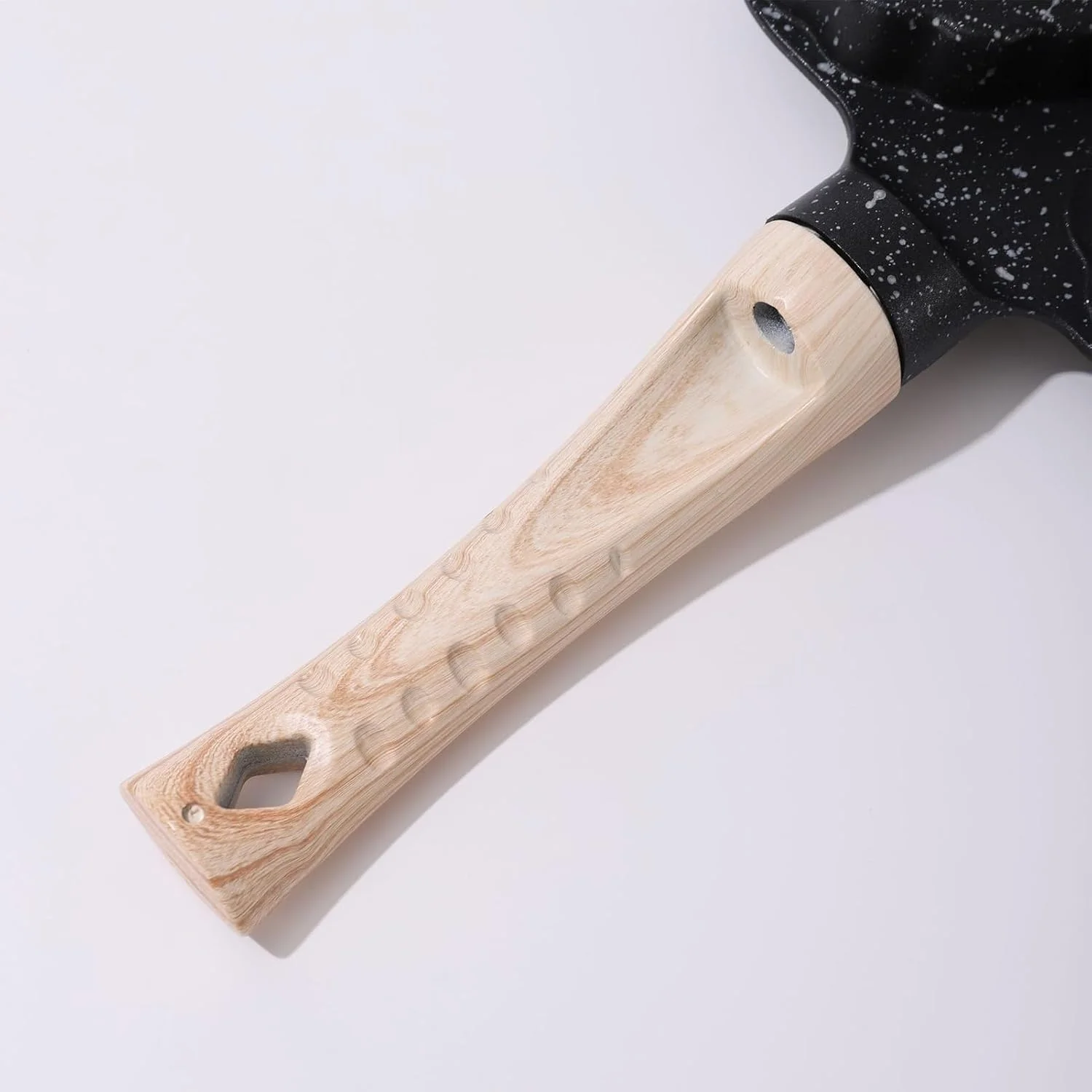 تابه گریل صبحانه | تابه نچسب تقسیم شده - لوازم آشپزخانه پخت و پز 3 قسمتی برای اجاق گاز برقی القایی رستوران گریل بیکن املت ساندویچ استیک