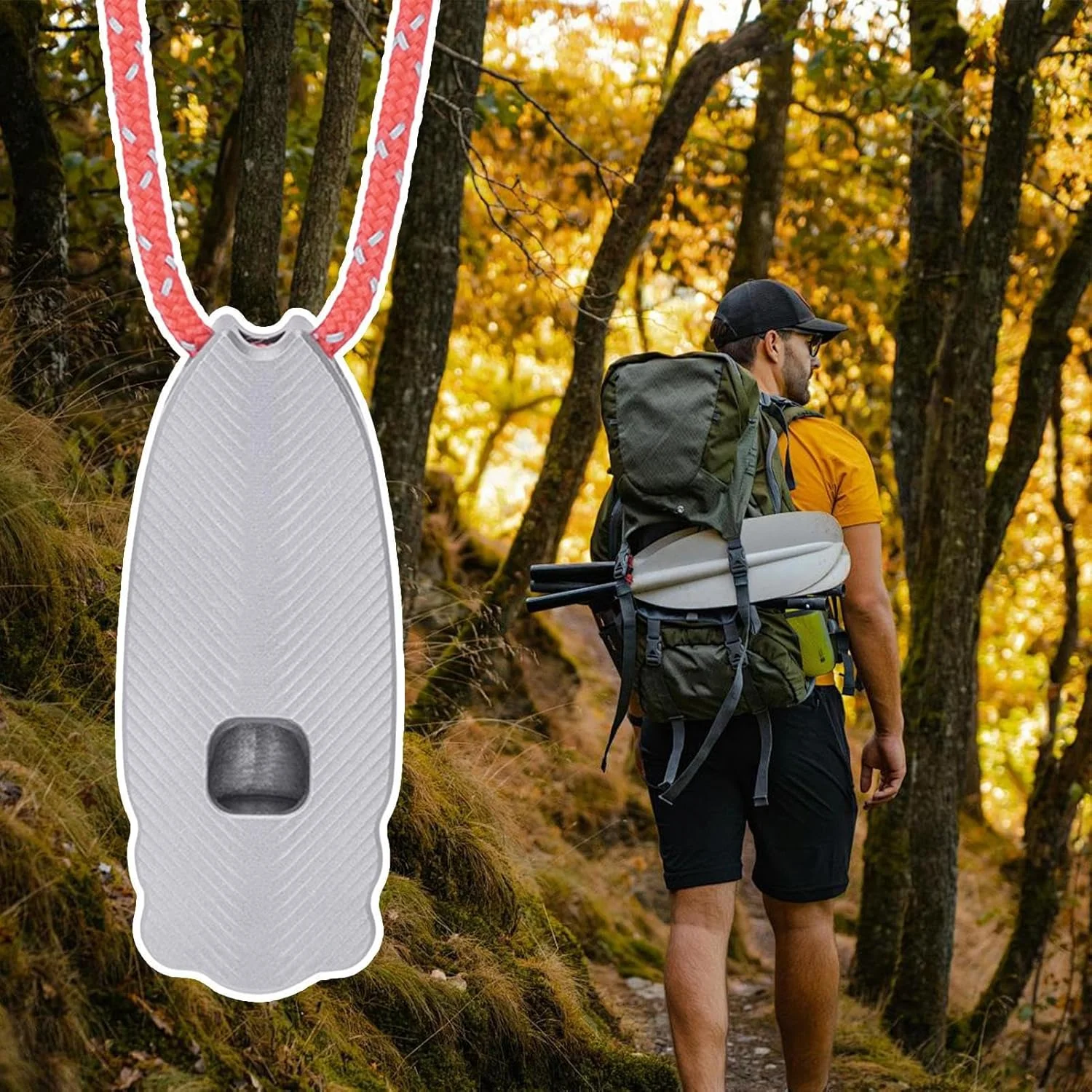 سوت کایاک، سوت دریایی تیتانیومی بلند 120 دسی بل، تجهیزات کمپینگ برای امنیت در فضای باز، نجات، قایقرانی دریایی، کمپینگ، مسافرت، کوهنوردی، ماجراجویی، بیابان نوردی، قایقرانی