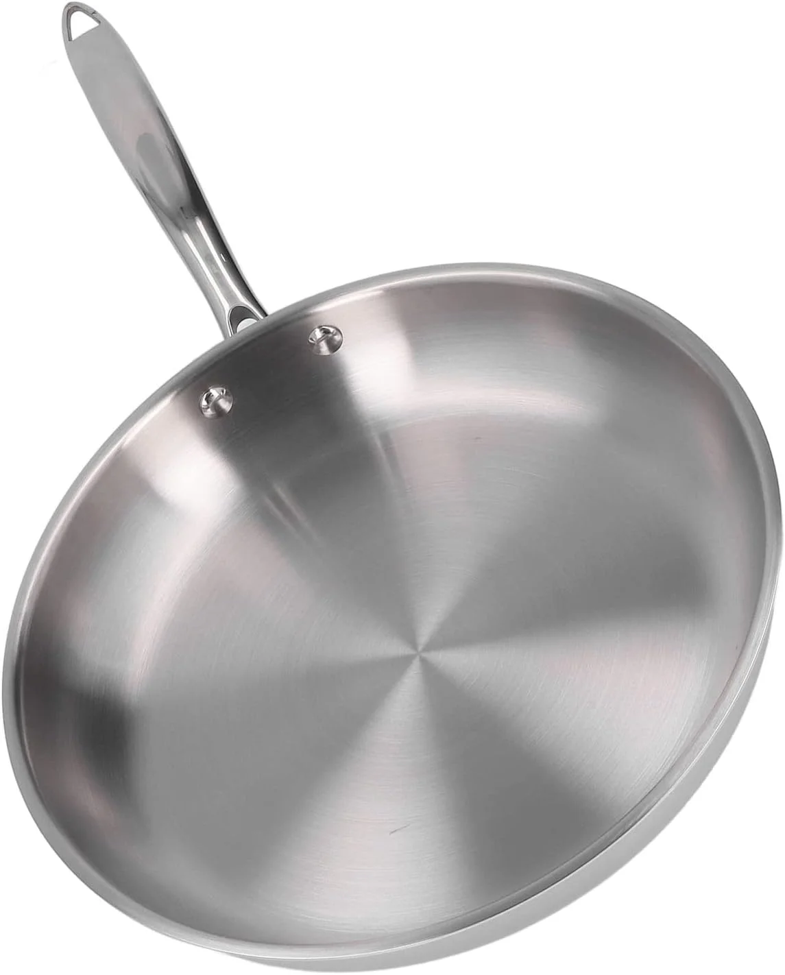 تابه استیل ضد زنگ DNEI، ضخیم، بدون پوشش، با کاربرد گسترده، تابه استیل ضد زنگ 3 لایه (30 سانتی متر) تابه استیل ضد زنگ DNEI، ضخیم، بدون پوشش، با کاربرد گسترده، تابه استیل ضد زنگ 3 لایه (30 سانتی متر)