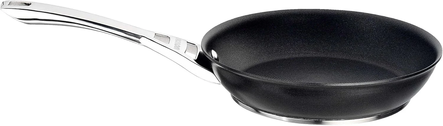Circulon Infinite Non Stick Frying Pan Induction with Stainless Steel Handles, Oven & Dishwasher Safe Skillet, Durable Cookware, Black 20cm - 80675