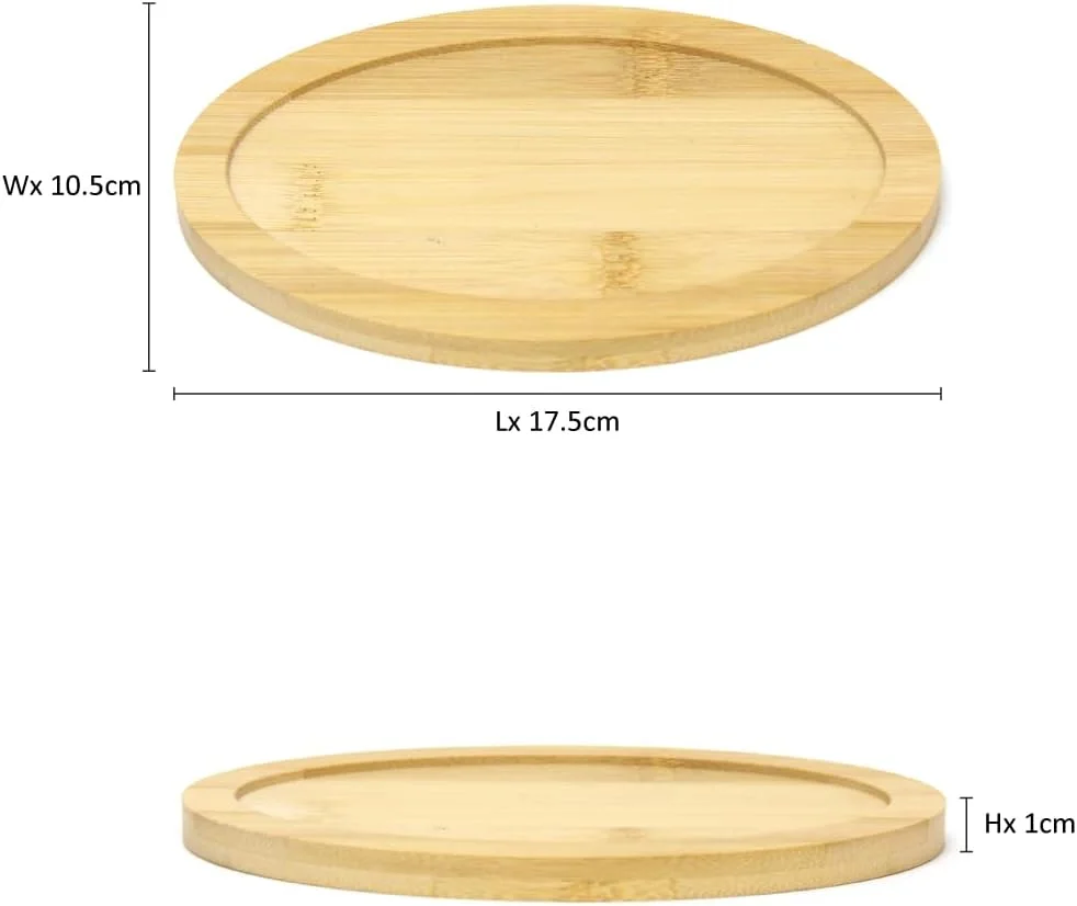 Blackstone Cast Iron Mini Oval Skillet with Wooden Sizzler Plate, 18cm - Ideal for Sizzling, Grilling, and Serving BC14159 Blackstone Cast Iron Mini Oval Skillet with Wooden Sizzler Plate, 18cm - Ideal for Sizzling, Grilling, and Serving BC14159