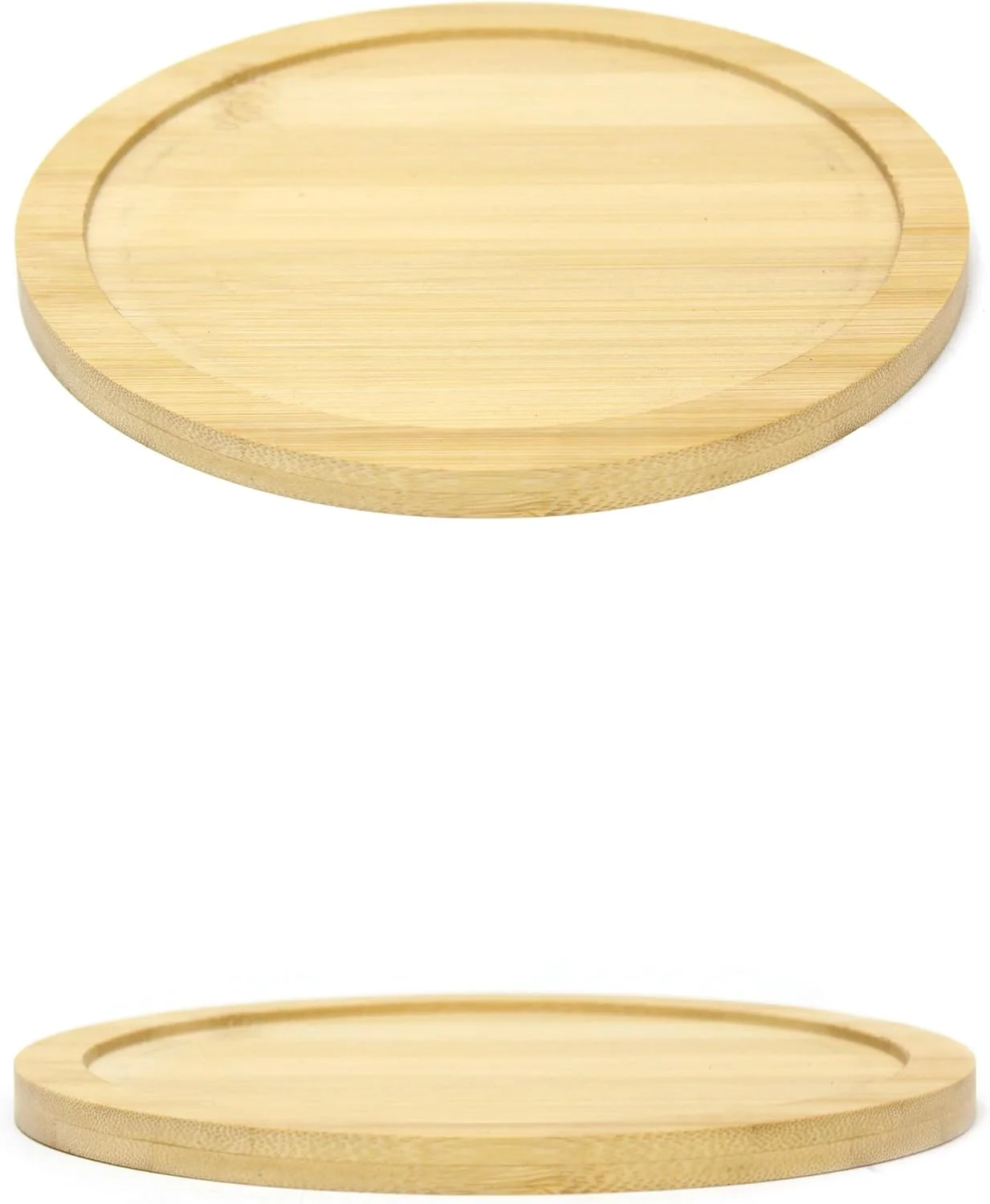 تابه گرد چدنی کوچک BLACKSTONE با صفحه چوبی، 18 سانتی متر - ایده آل برای تفت دادن، گریل کردن و سرو غذا مدل BC14156