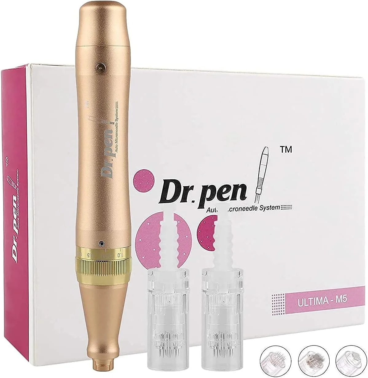 قلم دکتر پن درما، سیستم میکرونیدلینگ خودکار ULTIMA - M5، قابل تنظیم از 0.25 تا 2.5 میلی متر قلم دکتر پن درما، سیستم میکرونیدلینگ خودکار ULTIMA - M5، قابل تنظیم از 0.25 تا 2.5 میلی متر