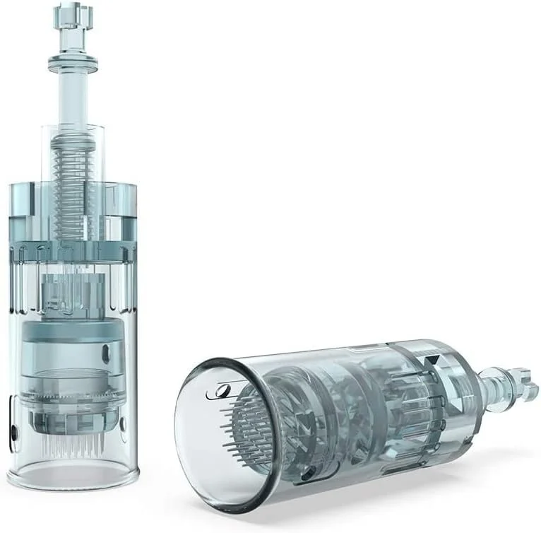 کیت میکرونیدلینگ بی سیم دکتر پن مدل M8 برای جای زخم آکنه، رشد مو و لکه های تیره، 6 سرعته با باتری داخلی و ده کارتریج 36 پین