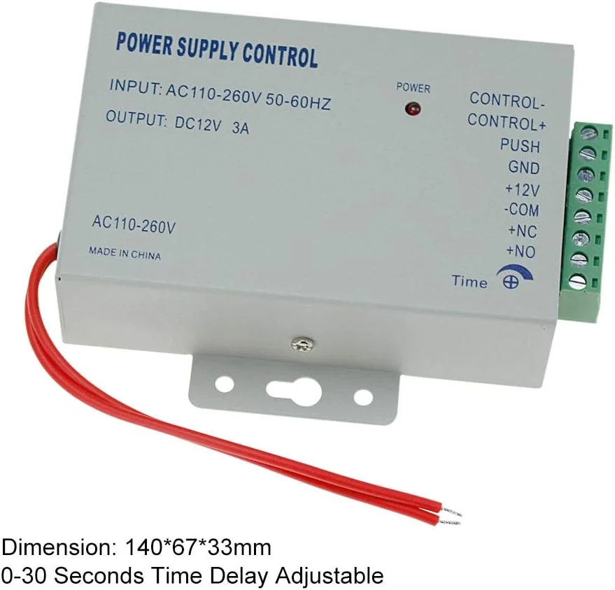 کیت سیستم کنترل دسترسی درب ضد آب HFeng IP68، صفحه کلید کنترل دسترسی RFID با پنل لمسی + قفل مغناطیسی برقی 180 کیلوگرمی + منبع تغذیه + 10 عدد جاسوئیچی کیت سیستم کنترل دسترسی درب ضد آب HFeng IP68، صفحه کلید کنترل دسترسی RFID با پنل لمسی + قفل مغناطیسی برقی 180 کیلوگرمی + منبع تغذیه + 10 عدد جاسوئیچی