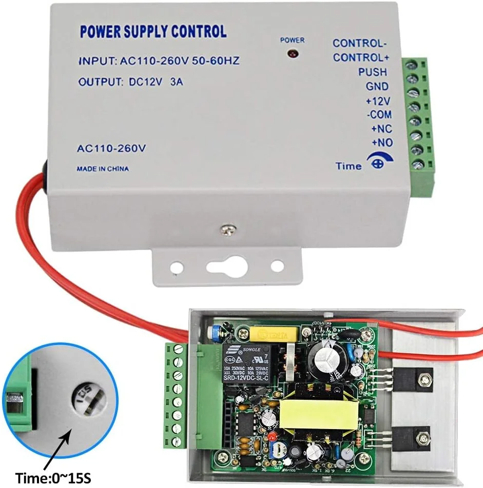 کیت سیستم کنترل دسترسی درب کارتی RFID ضد آب KDL IP68، صفحه کلید مناسب استفاده در فضای باز، ترانسفورماتور منبع تغذیه DC12V، قفل مغناطیسی با نیروی نگهداری 180 کیلوگرم / 350 پوند به همراه دکمه خروج، جاسوئیچی کارتی 125 کیلوهرتز کیت سیستم کنترل دسترسی درب کارتی RFID ضد آب KDL IP68، صفحه کلید مناسب استفاده در فضای باز، ترانسفورماتور منبع تغذیه DC12V، قفل مغناطیسی با نیروی نگهداری 180 کیلوگرم / 350 پوند به همراه دکمه خروج، جاسوئیچی کارتی 125 کیلوهرتز