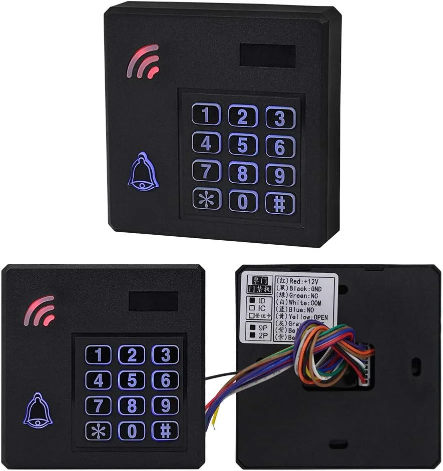 کیت سیستم کنترل دسترسی ضد آب FST IP68 شامل صفحه کلید RFID مناسب فضای باز + قفل مغناطیسی برقی 180 کیلوگرمی + منبع تغذیه DC12V + 15 عدد جاسوئیچی 125 کیلوهرتز برای منزل کیت سیستم کنترل دسترسی ضد آب FST IP68 شامل صفحه کلید RFID مناسب فضای باز + قفل مغناطیسی برقی 180 کیلوگرمی + منبع تغذیه DC12V + 15 عدد جاسوئیچی 125 کیلوهرتز برای منزل