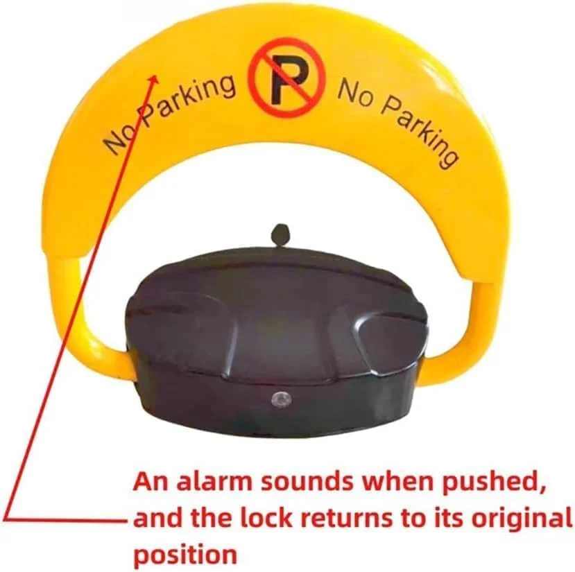 قفل پارکینگ هوشمند با کنترل از راه دور، دارای آلارم برخورد، مانع پارکینگ، قفل استوانه ای، طراحی قفل دوبل برای جلوگیری از اشغال فضای پارکینگ توسط دیگران قفل پارکینگ هوشمند با کنترل از راه دور، دارای آلارم برخورد، مانع پارکینگ، قفل استوانه ای، طراحی قفل دوبل برای جلوگیری از اشغال فضای پارکینگ توسط دیگران