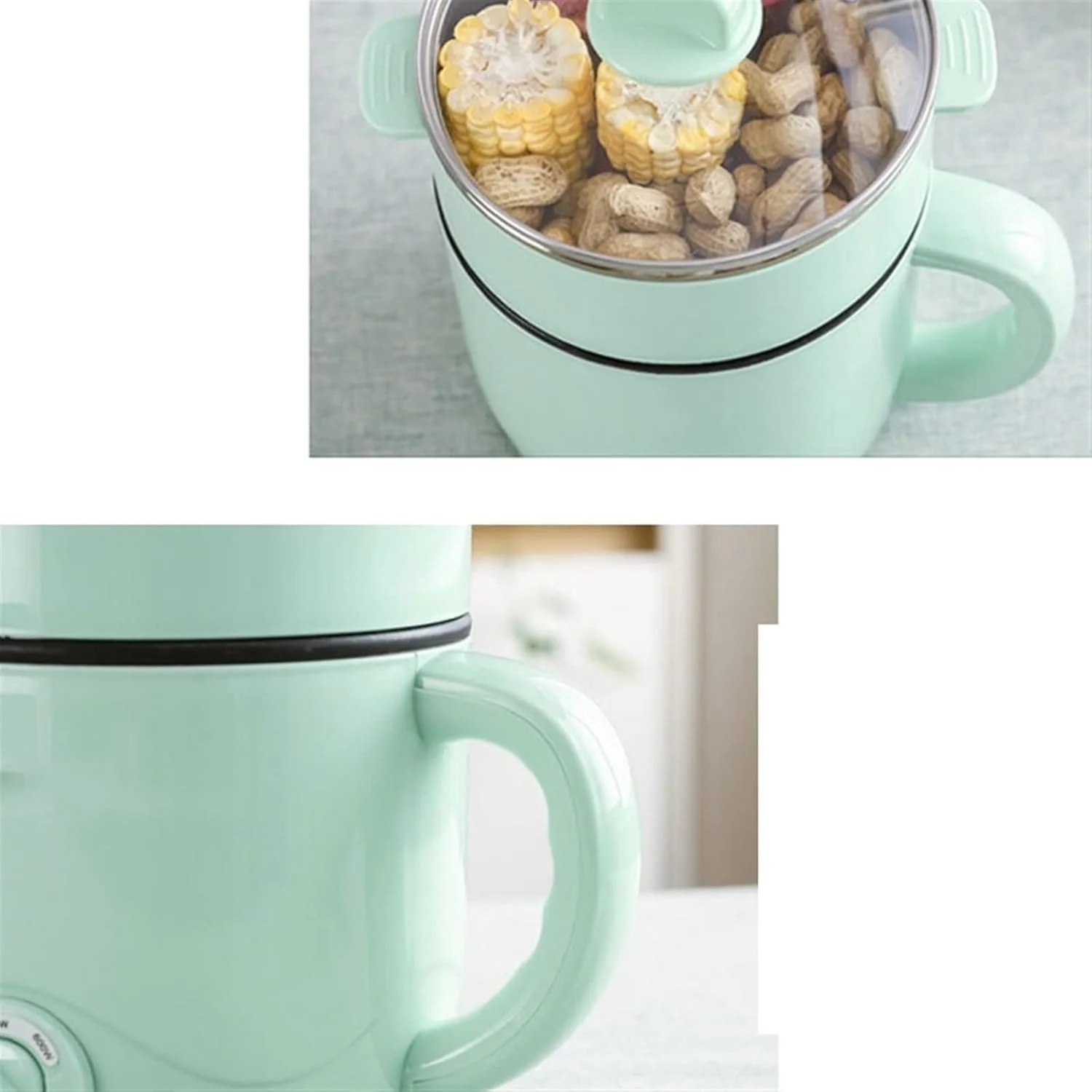 زودپز چند منظوره برقی ZKSKOX، پلوپز کوچک برقی، پلوپز برقی، تابه برقی، بخارپز برقی، مناسب برای خوابگاه دانشجویی