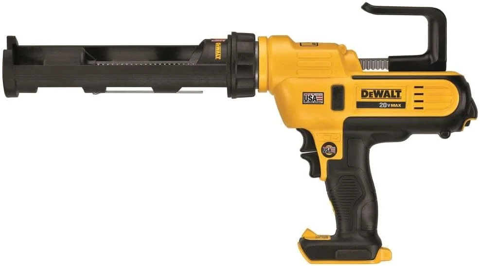 تفنگ درزگیر بی سیم 20 ولت MAX* DEWALT، 10 اونس/300 میلی لیتر، فقط ابزار (DCE560B)، سایز واحد