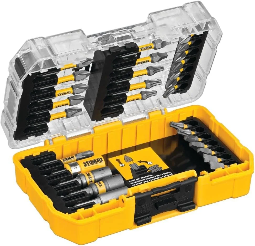 دیوالت - DWAMF30 - ست نوک پیچ گوشتی فولادی مکس فیت با آستین - 30 عددی دیوالت - DWAMF30 - ست نوک پیچ گوشتی فولادی مکس فیت با آستین - 30 عددی