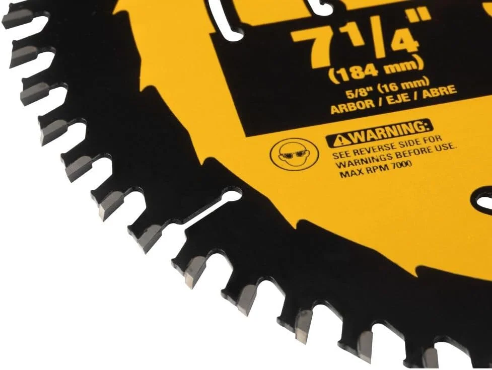 تیغه اره دیسکی 7-1/4 اینچی 60 دندانه Dewalt Dwa171460 تیغه اره دیسکی 7-1/4 اینچی 60 دندانه Dewalt Dwa171460