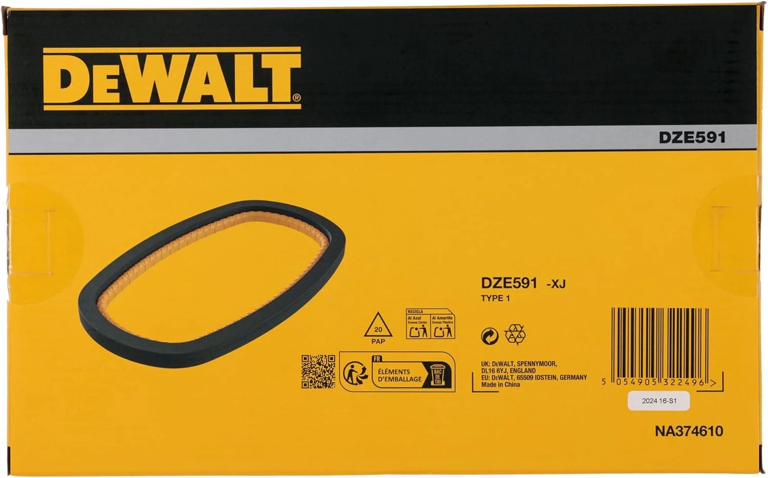واشر فوم-لاستیکی جایگزین DEWALT برای مکنده GRABO شارژی 20 ولت مکس DCE592 (DZE591) واشر فوم-لاستیکی جایگزین DEWALT برای مکنده GRABO شارژی 20 ولت مکس DCE592 (DZE591)