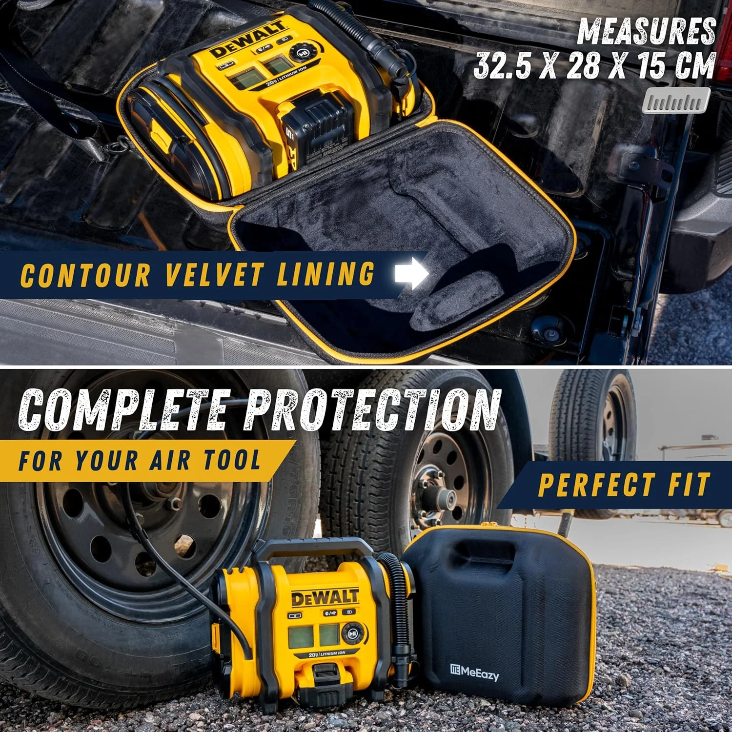 کیف حمل سخت برای کمپرسور باد و تایر دیوالت مدل DCC020IB 20V Max کیف حمل سخت برای کمپرسور باد و تایر دیوالت مدل DCC020IB 20V Max