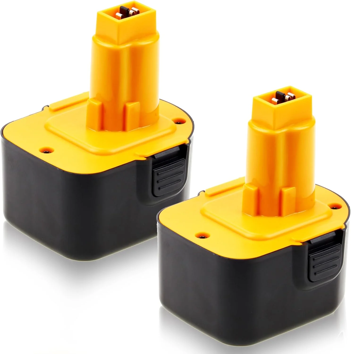 بسته 2 عددی باتری 3.6 آمپر ساعتی Ni-Mh جایگزین باتری 12 ولت Dewalt سازگار با DC9071 DE9071 DW9072 DE9074 DE9501 DW9071 DE9037 DE9072 152250-27 3977 7445-071 US Catastro