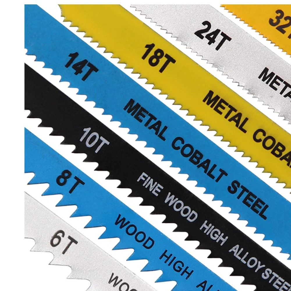 مجموعه تیغه اره عمودبر JZS با اتصال U برای برش چوب، پلاستیک و فلز - سازگار با تیغههای اره مویی Bosch، DEWALT، SKIL، Black & Decker (اتصال U) شامل 7 قطعه: 6T، 8T، 10T، 14T، 18T، 24T، 32T مجموعه تیغه اره عمودبر JZS با اتصال U برای برش چوب، پلاستیک و فلز - سازگار با تیغههای اره مویی Bosch، DEWALT، SKIL، Black & Decker (اتصال U) شامل 7 قطعه: 6T، 8T، 10T، 14T، 18T، 24T، 32T