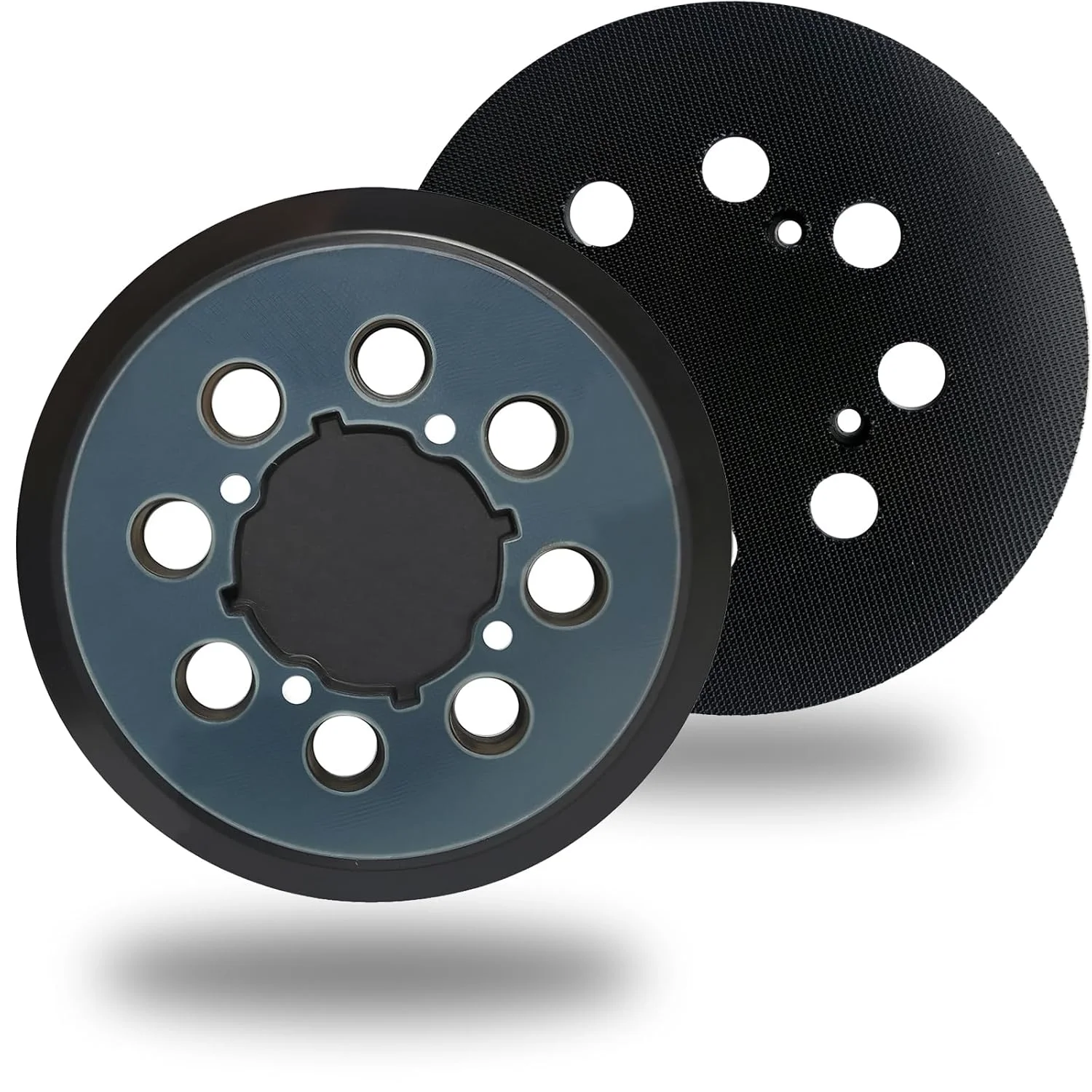 پد سنباده جایگزین 5 اینچی 8 سوراخه قلاب و حلقه برای سنباده لرزان تصادفی Dewalt، پد پشتی سنباده برای سنباده های DeWalt DWE6421 6421K DWE6423 6423K DCW210B، قطعه سنباده 4 سوراخ پیچ DWE64233 و N329079 پد سنباده جایگزین 5 اینچی 8 سوراخه قلاب و حلقه برای سنباده لرزان تصادفی Dewalt، پد پشتی سنباده برای سنباده های DeWalt DWE6421 6421K DWE6423 6423K DCW210B، قطعه سنباده 4 سوراخ پیچ DWE64233 و N329079