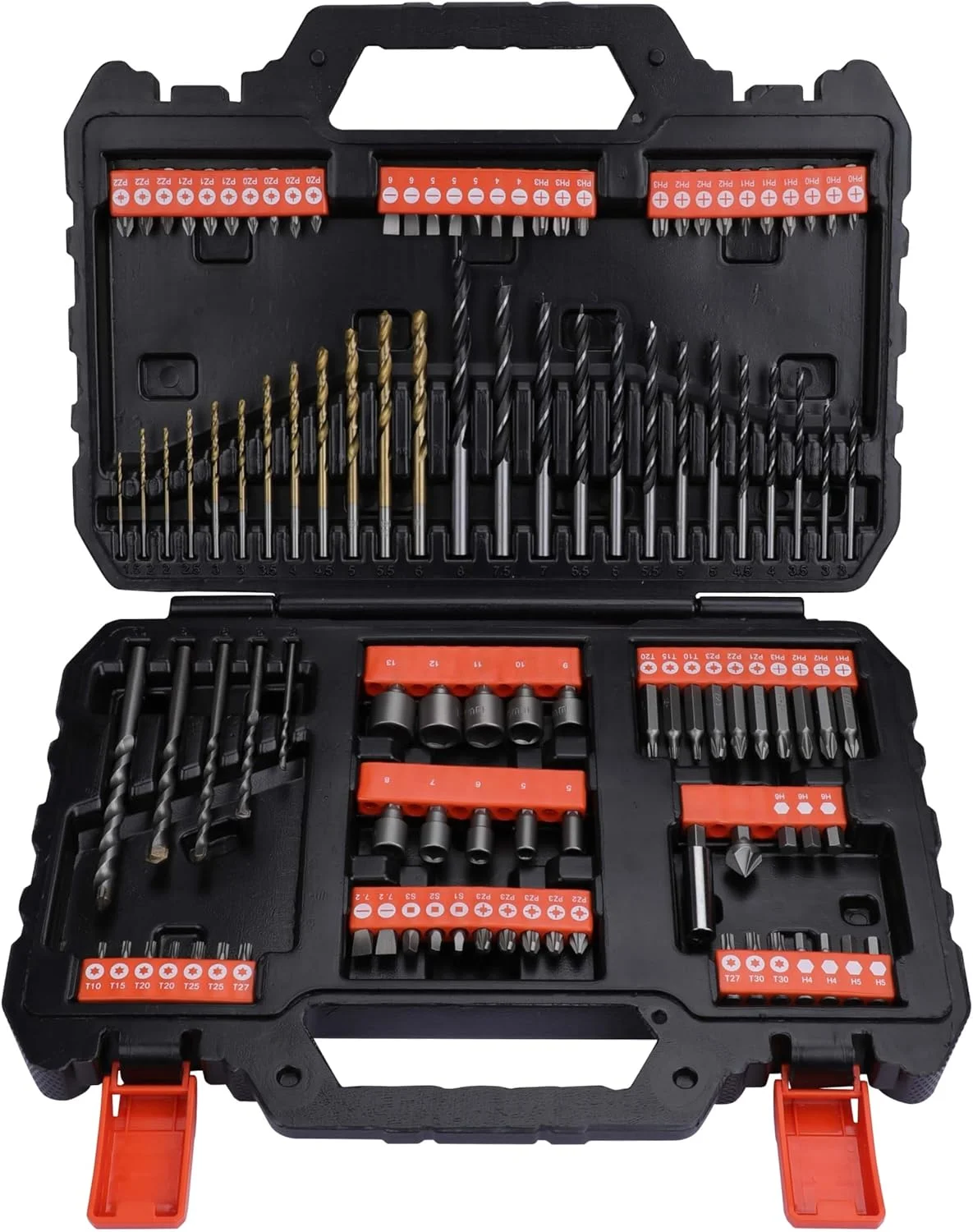 مجموعه لوازم جانبی 109 تکه مشکی بلک اند دکر مدل A7200-Xj