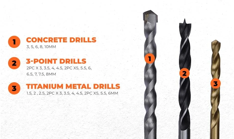 مجموعه لوازم جانبی 109 تکه مشکی بلک اند دکر مدل A7200-Xj