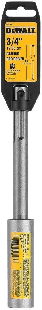 دیوالت DW5847 درایور میله زمین SDS Max با شفت 3/4 اینچ فولادی سخت کاری شده