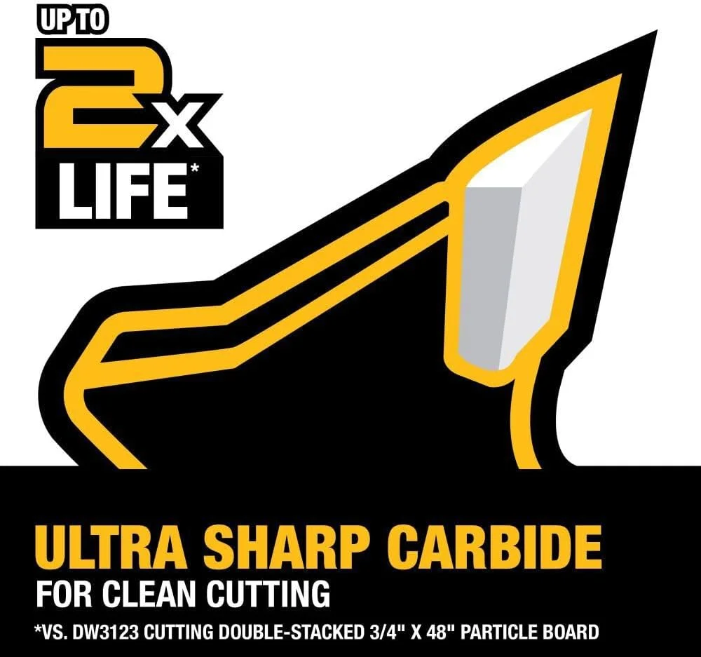 تیغه اره گرد دِوالت 12 اینچ 40 دندانه چند منظوره (DWA11240) تیغه اره گرد دِوالت 12 اینچ 40 دندانه چند منظوره (DWA11240)