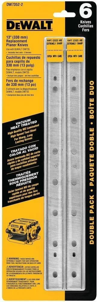 DeWalt DW7352-2 2 ست - تیغه های جایگزین برای DW735 DeWalt DW7352-2 2 ست - تیغه های جایگزین برای DW735