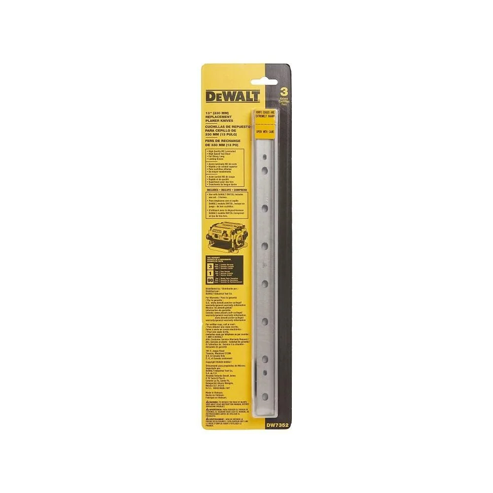 تیغه های رنده DEWALT برای DW735، 13 اینچ (DW7352)