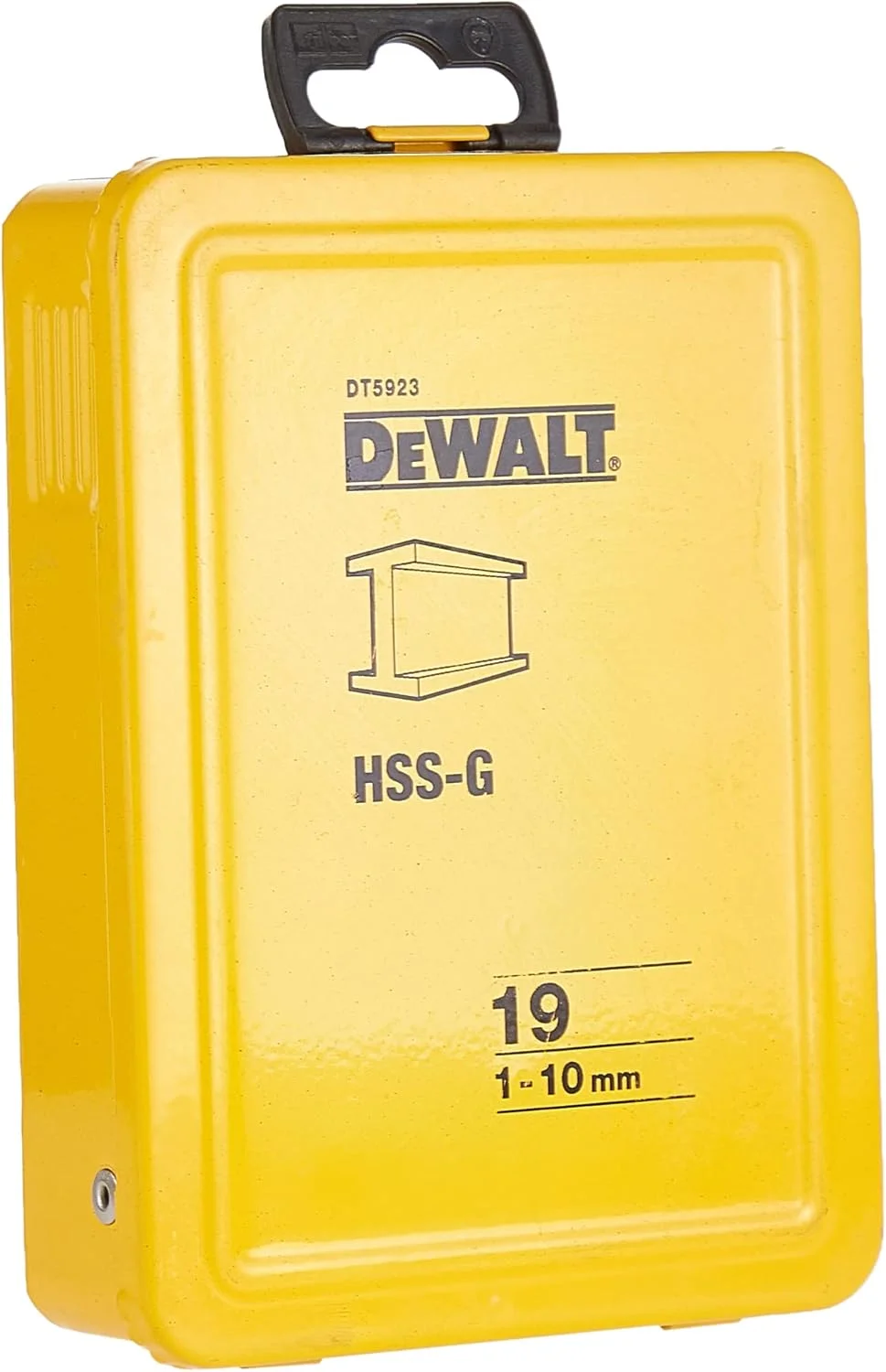 مجموعه مته فلزی 19 عددی Dewalt - D1,1.5,2,2.5,3,3.5,4,4.5,5,5.5,6,6.6,7,7.5,8,8.5,9,9.5,10، زرد/مشکی، Dt5923-Qz مجموعه مته فلزی 19 عددی Dewalt - D1,1.5,2,2.5,3,3.5,4,4.5,5,5.5,6,6.6,7,7.5,8,8.5,9,9.5,10، زرد/مشکی، Dt5923-Qz