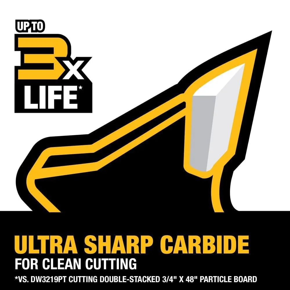 تیغه اره دیسکی پرداخت کاری ظریف 10 اینچی 80 دندانه دیوالت (DWA11080) تیغه اره دیسکی پرداخت کاری ظریف 10 اینچی 80 دندانه دیوالت (DWA11080)