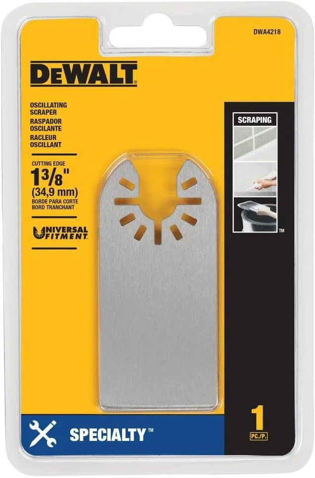 تیغه اسکراپر انعطاف پذیر ابزار نوسانی DEWALT (DWA4218) تیغه اسکراپر انعطاف پذیر ابزار نوسانی DEWALT (DWA4218)