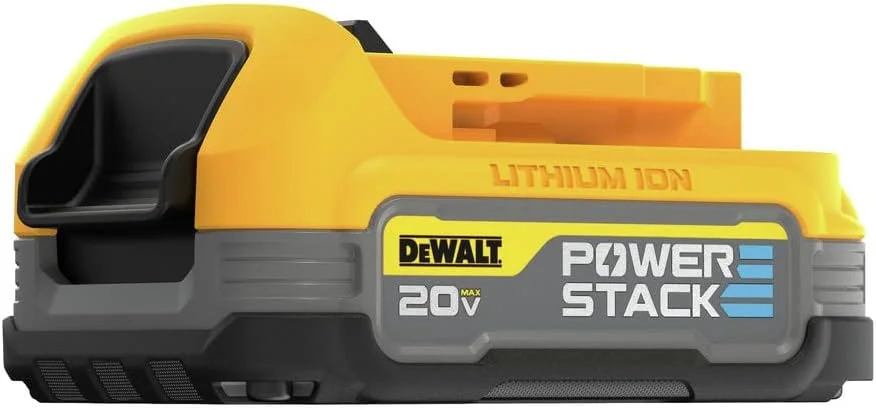 کیت استارتر DEWALT 20V MAX* با باتری فشرده POWERSTACK™ و شارژر (DCBP034C) کیت استارتر DEWALT 20V MAX* با باتری فشرده POWERSTACK™ و شارژر (DCBP034C)