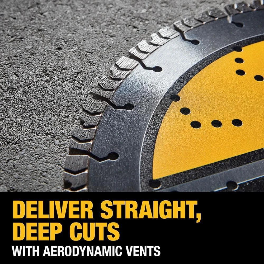 تیغه اره الماسه DEWALT، تیغه بتن و بنایی، سگمنتی، 9 اینچ (DW47924) تیغه اره الماسه DEWALT، تیغه بتن و بنایی، سگمنتی، 9 اینچ (DW47924)