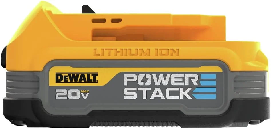 کیت استارتر DEWALT 20V MAX* با باتری فشرده POWERSTACK™ و شارژر (DCBP034C) کیت استارتر DEWALT 20V MAX* با باتری فشرده POWERSTACK™ و شارژر (DCBP034C)