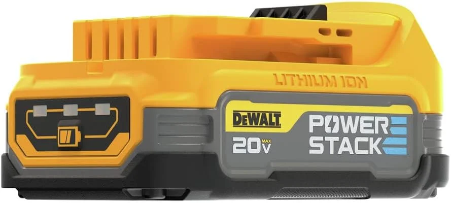 کیت استارتر DEWALT 20V MAX* با باتری فشرده POWERSTACK™ و شارژر (DCBP034C) کیت استارتر DEWALT 20V MAX* با باتری فشرده POWERSTACK™ و شارژر (DCBP034C)