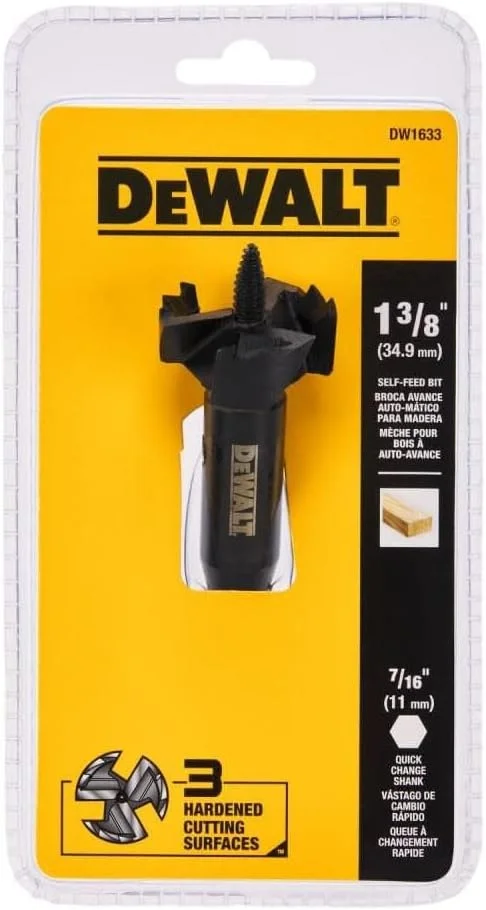 مته خودکار دیوالت، سایز 1-3/8 اینچ (DW1633) مته خودکار دیوالت، سایز 1-3/8 اینچ (DW1633)