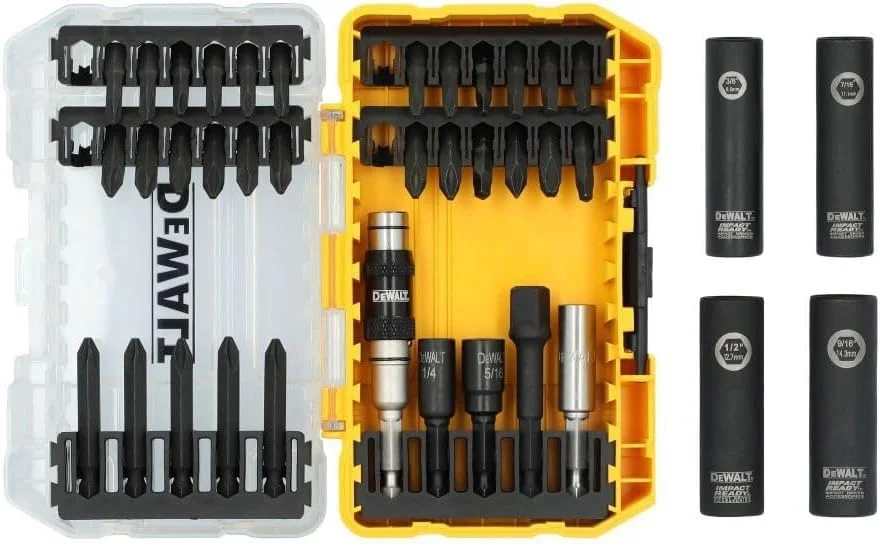 مجموعه 38 عددی سری پیچ گوشتی ضربه ای دیوالت مدل DW2169