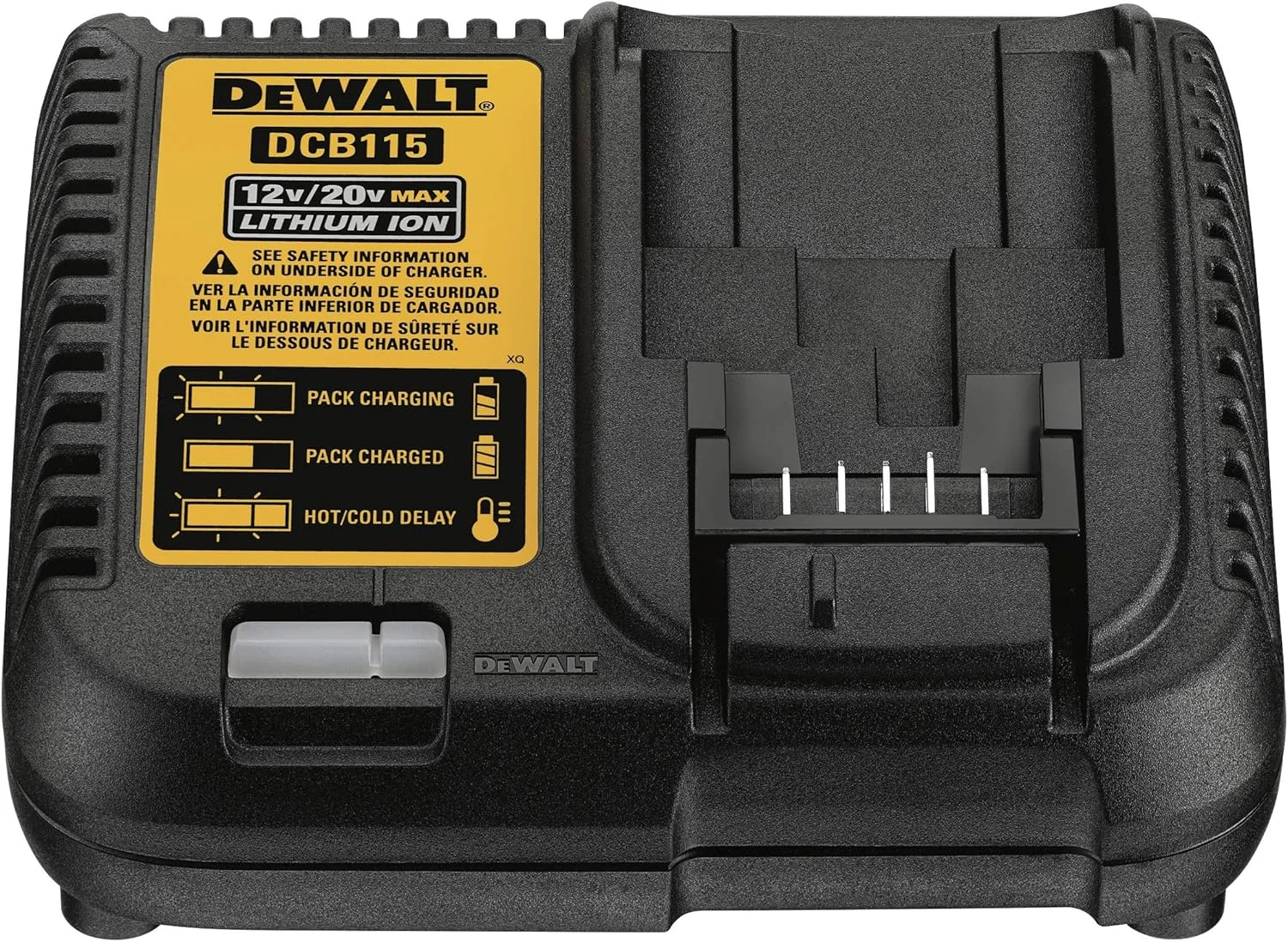 شارژر XR دیوالت DCB115-QW - 10.8 ولت - 14.4 ولت - 18 ولت شارژر XR دیوالت DCB115-QW - 10.8 ولت - 14.4 ولت - 18 ولت