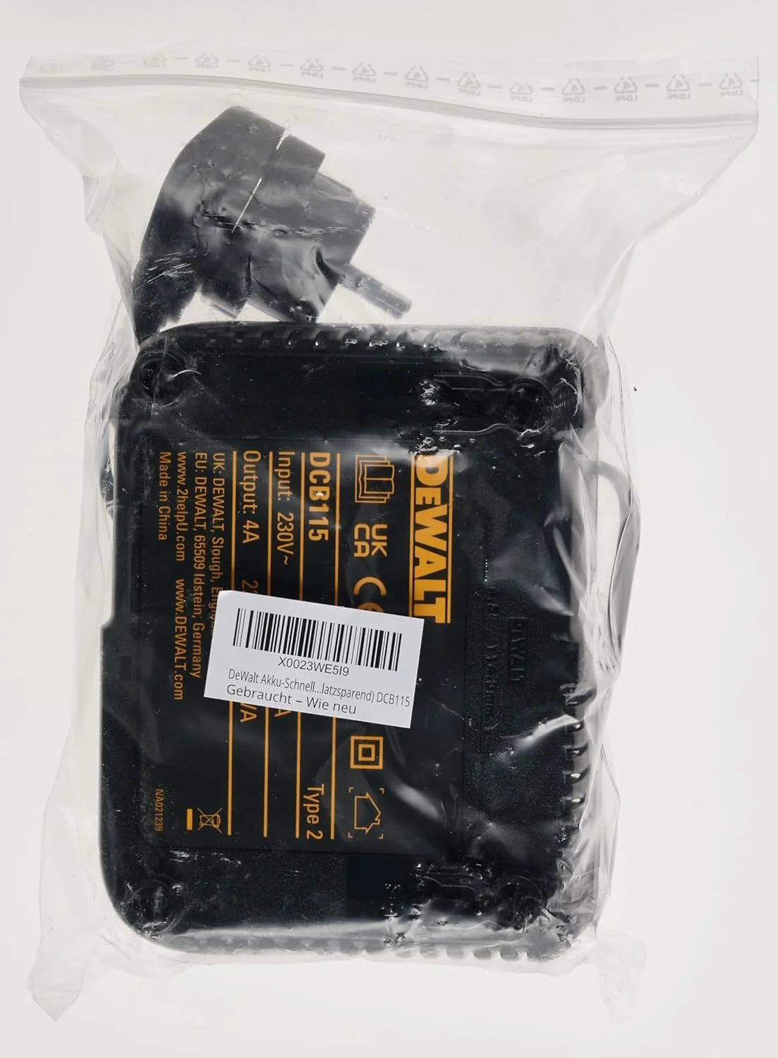 شارژر XR دیوالت DCB115-QW - 10.8 ولت - 14.4 ولت - 18 ولت شارژر XR دیوالت DCB115-QW - 10.8 ولت - 14.4 ولت - 18 ولت