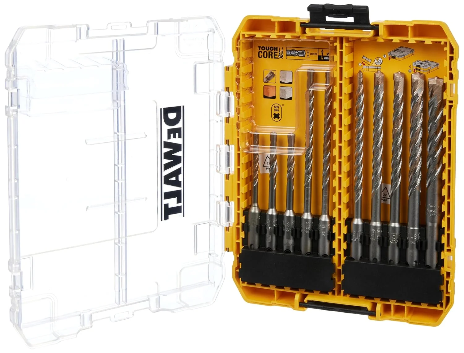 مجموعه 10 عددی مته SDS Plus Extreme 2 دیوالت