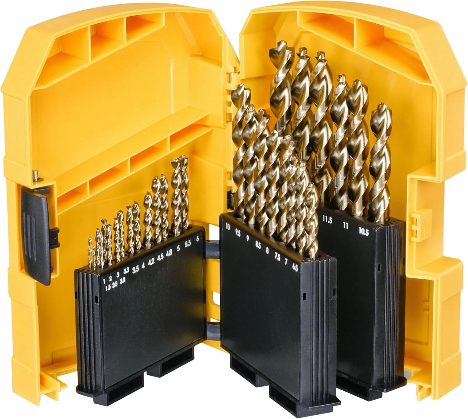 مجموعه 29 عددی مته فلز DEWALT DT7926-XJ DT7926-XJ مدل Tough Case Grande، چند رنگ