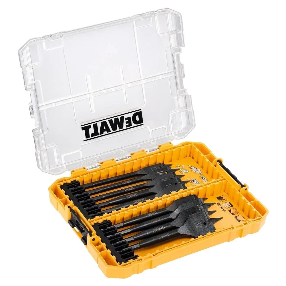 جعبه ابزار متوسط DEWALT DT70751-QZ به همراه 9 مته تخت چوب