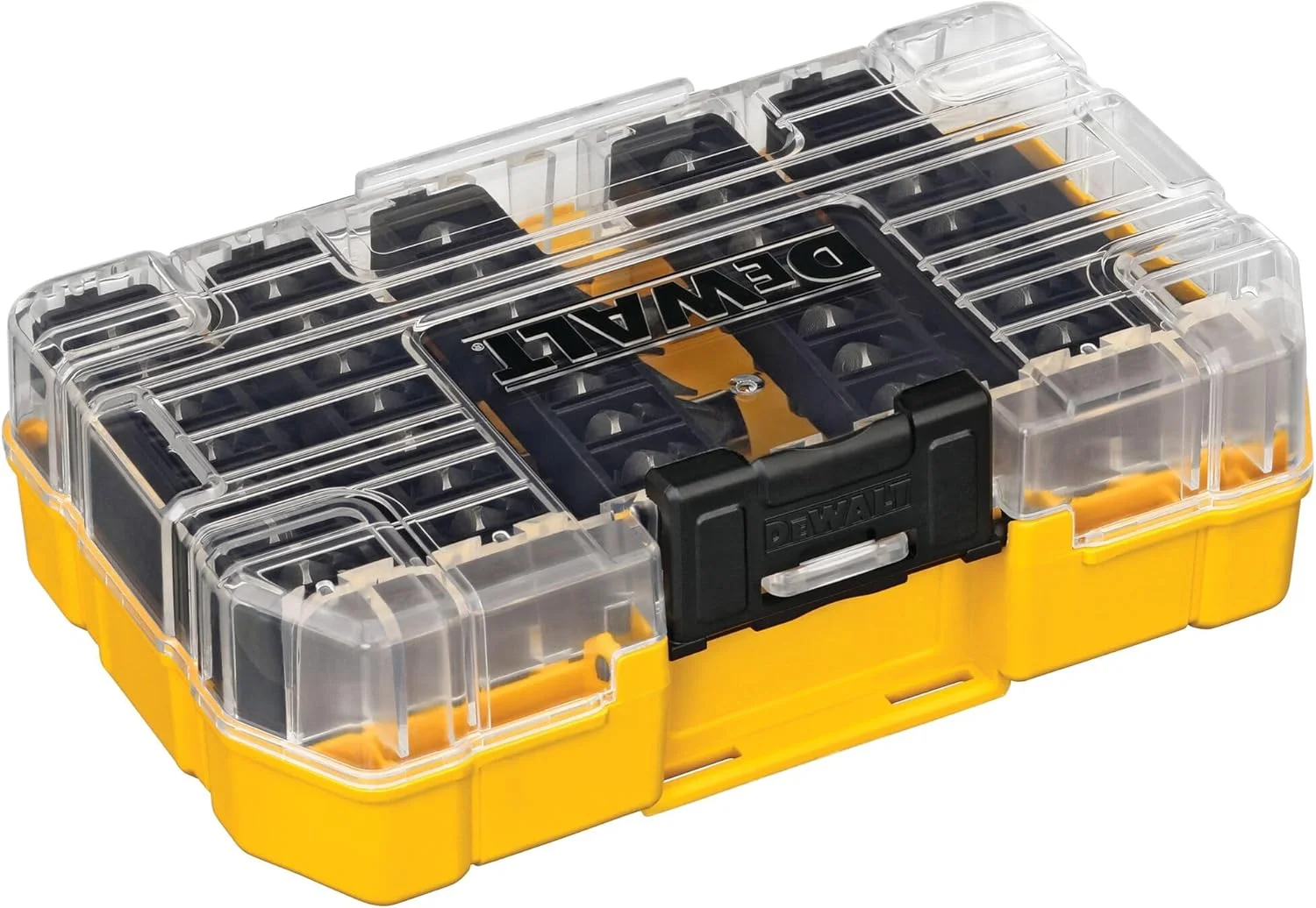 مجموعه سری پیچ گوشتی 45 عددی دیوالت مدل DW2166 به همراه جعبه مقاوم