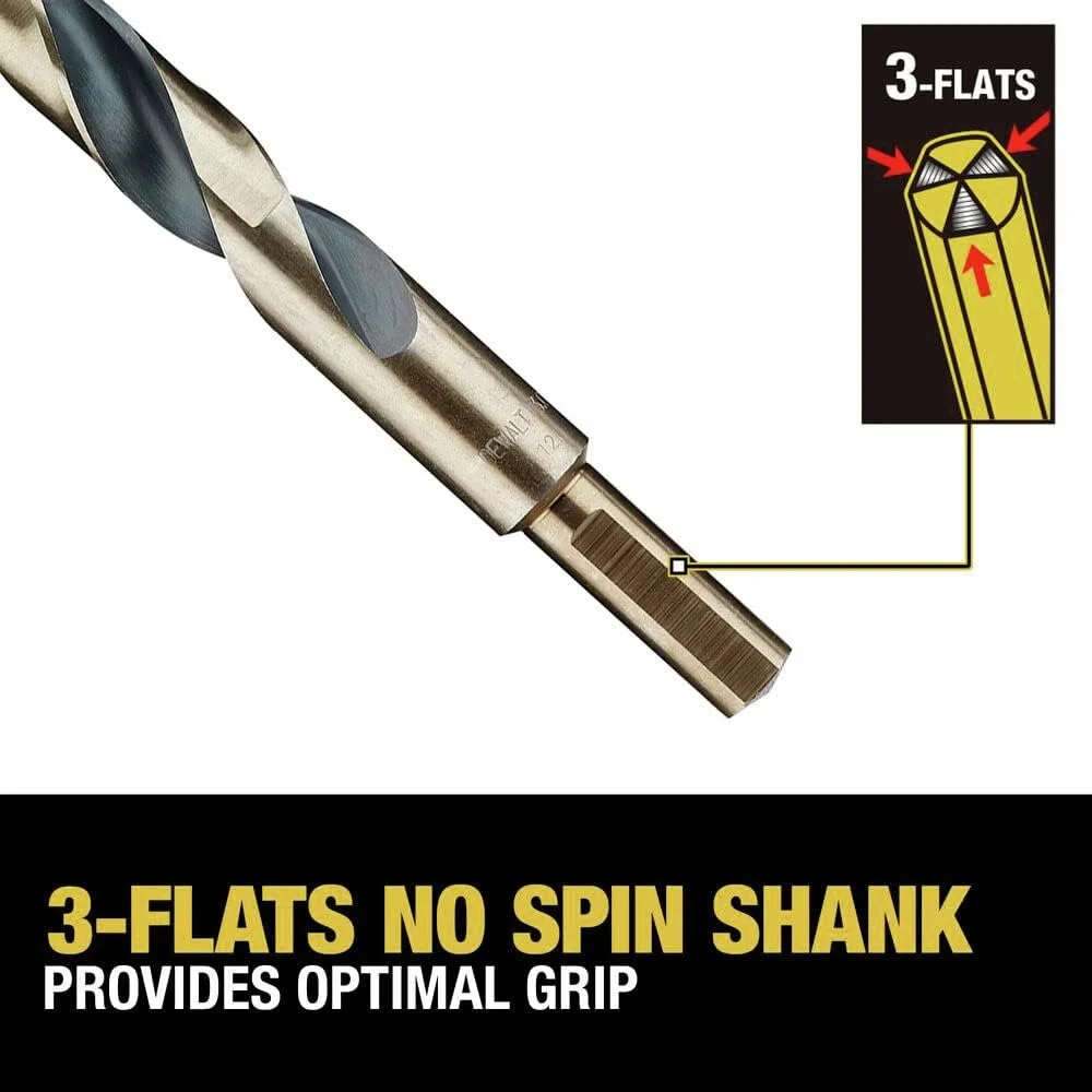 مجموعه 21 عددی مته های فولادی تیتانیوم پوشش داده شده با اکسید سیاه Dewalt Dwa1181