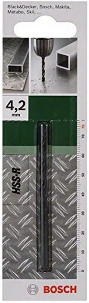 مته فلز Hss-R بوش 2609255008 با قطر 4.2 میلی متر