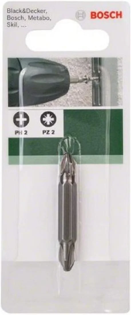 بیت پیچ گوشتی دوسر 45 میلی متری بوش مدل 2609255955 (Ph 2 - Pz 2)