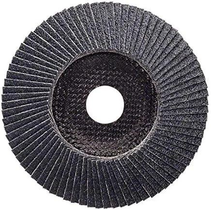 صفحه ساب فلپ بوش مدل X551 مناسب فلزات، فرم صاف، قطر 115 میلی متر، زبری 120، مشکی/قهوه ای صفحه ساب فلپ بوش مدل X551 مناسب فلزات، فرم صاف، قطر 115 میلی متر، زبری 120، مشکی/قهوه ای