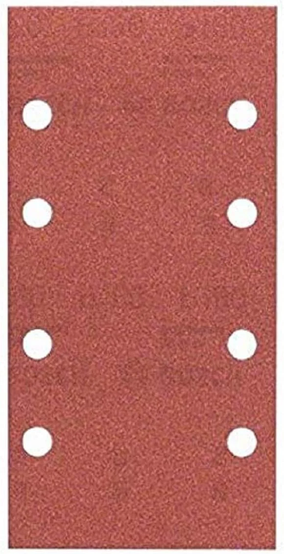 بوش Home And Garden 2609256A84 مجموعه 10 عددی کاغذ سنباده برای سنباده لرزان 93 X 185، 180